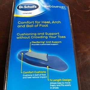 Dr. Scholl's Shoes - NEW Dr. Scholl’s Tri-Comfort Insoles size 8-12 Dr. Scholl's Shoes - NEW Dr. Scholl’s Tri-Comfort Insoles size 8-12